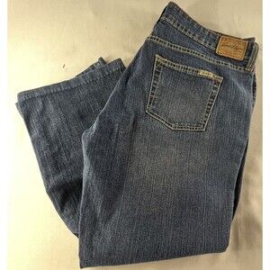 Levis Signature Womens Size 14 Medium Wash Low Rise Bootcut Blue Jeans ALTERED